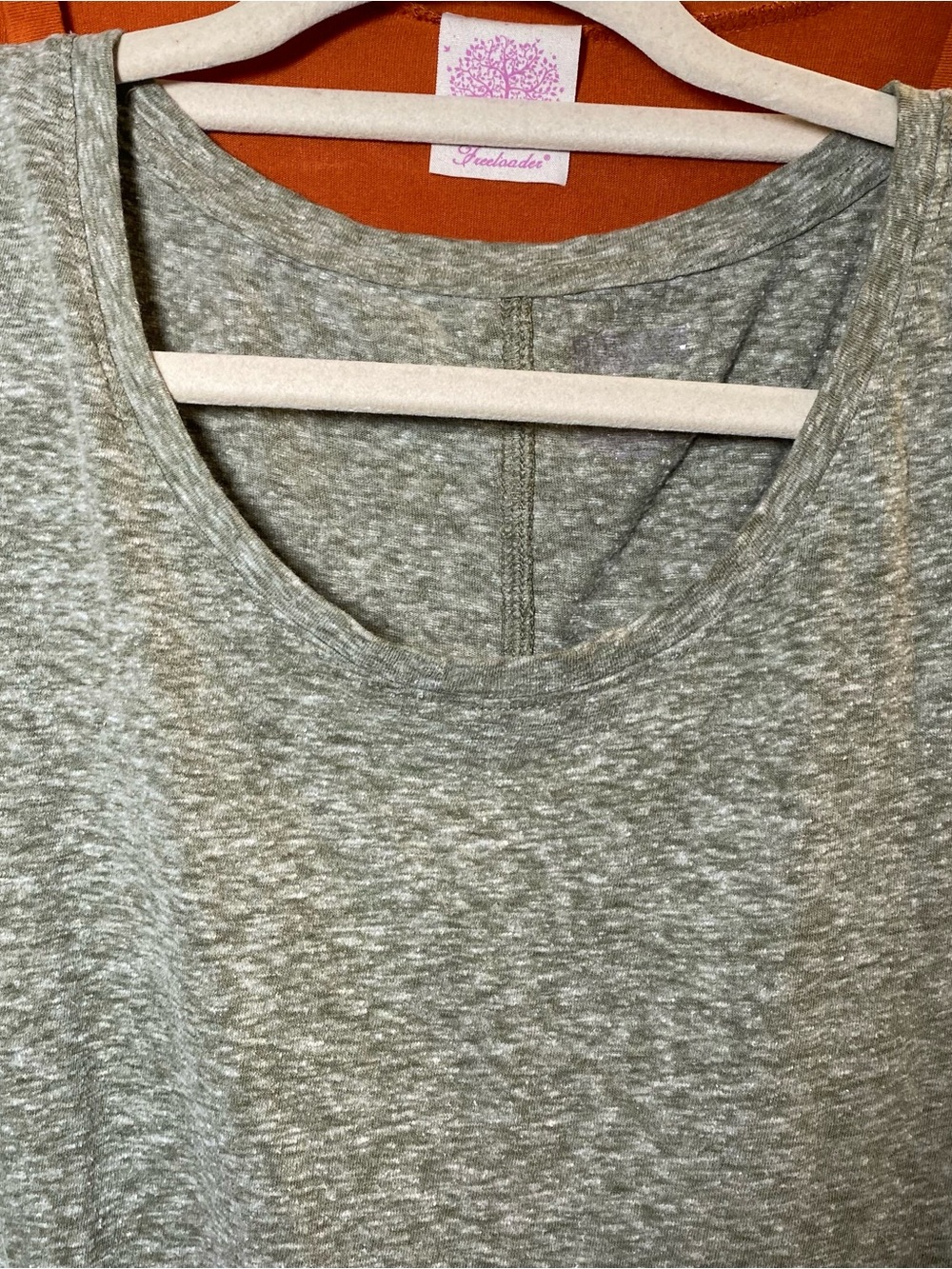 Women's 2xl Tops Long Sleeve Shirts Fall Duluth ModCloth Orange Red Lot Of 3 - Picture 7 of 11